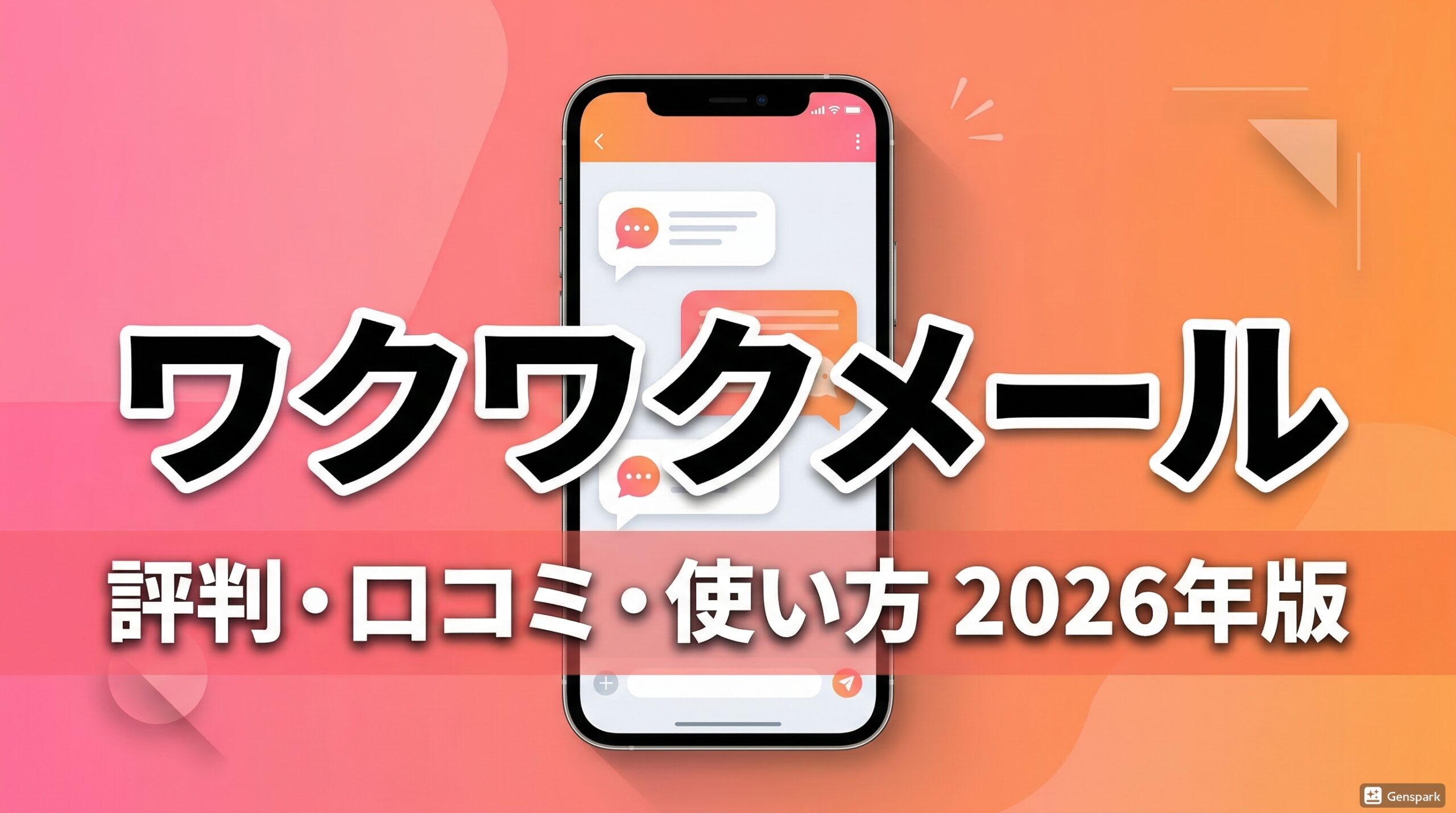 ワクワクメール 評判・口コミ 2026年版