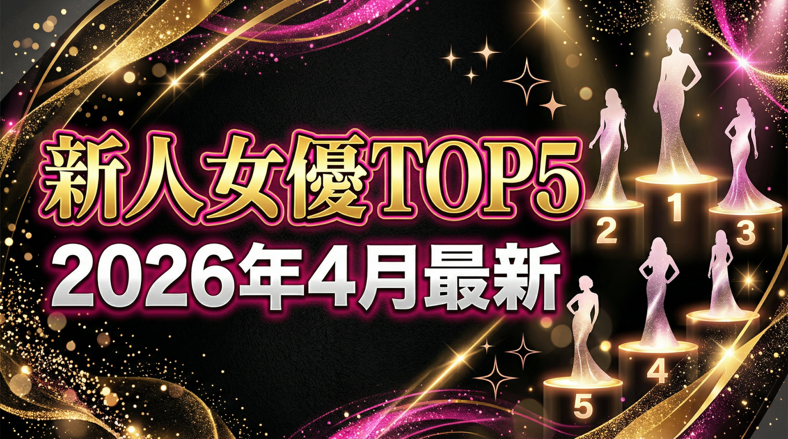 FANZA 新人AV女優 TOP5 デビュー作品 2026年4月