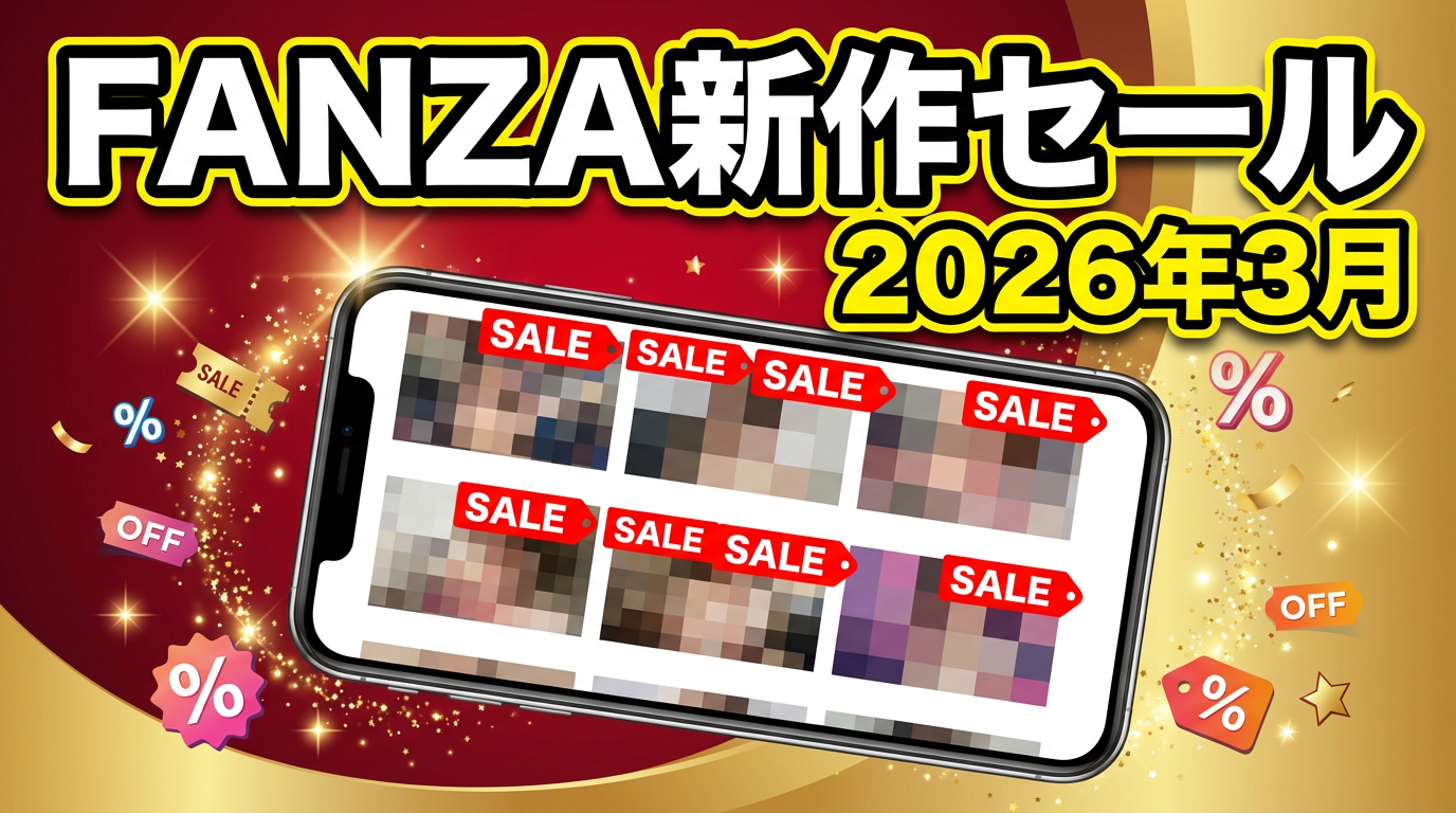 FANZA 新作セール 掘り出し物 おすすめ 2026年3月