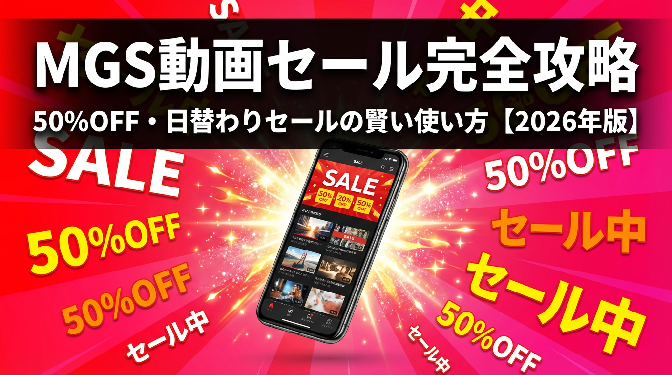 MGS動画 セール攻略ガイド