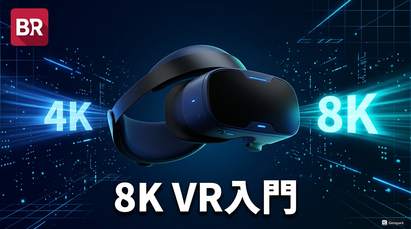 FANZA 4K・8K VR動画の画質・機材・選び方ガイド