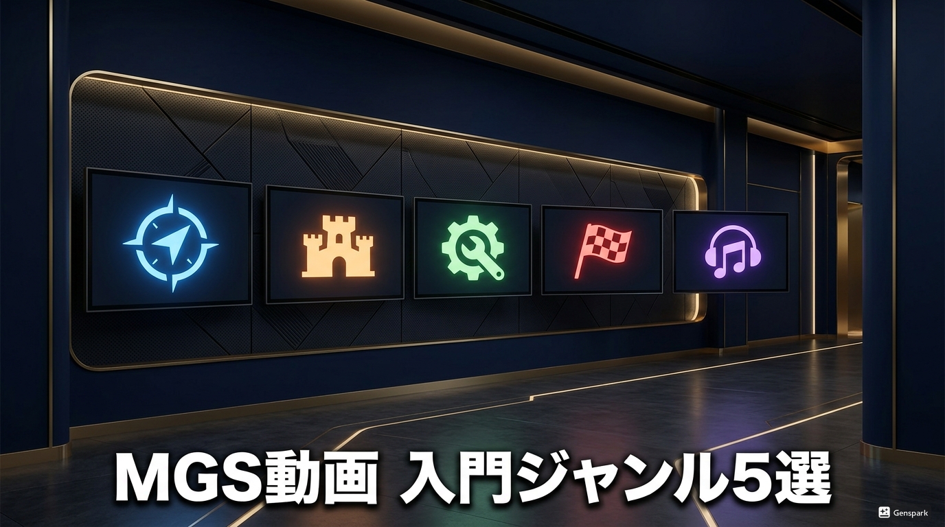 MGS動画 入門におすすめのジャンルTOP5