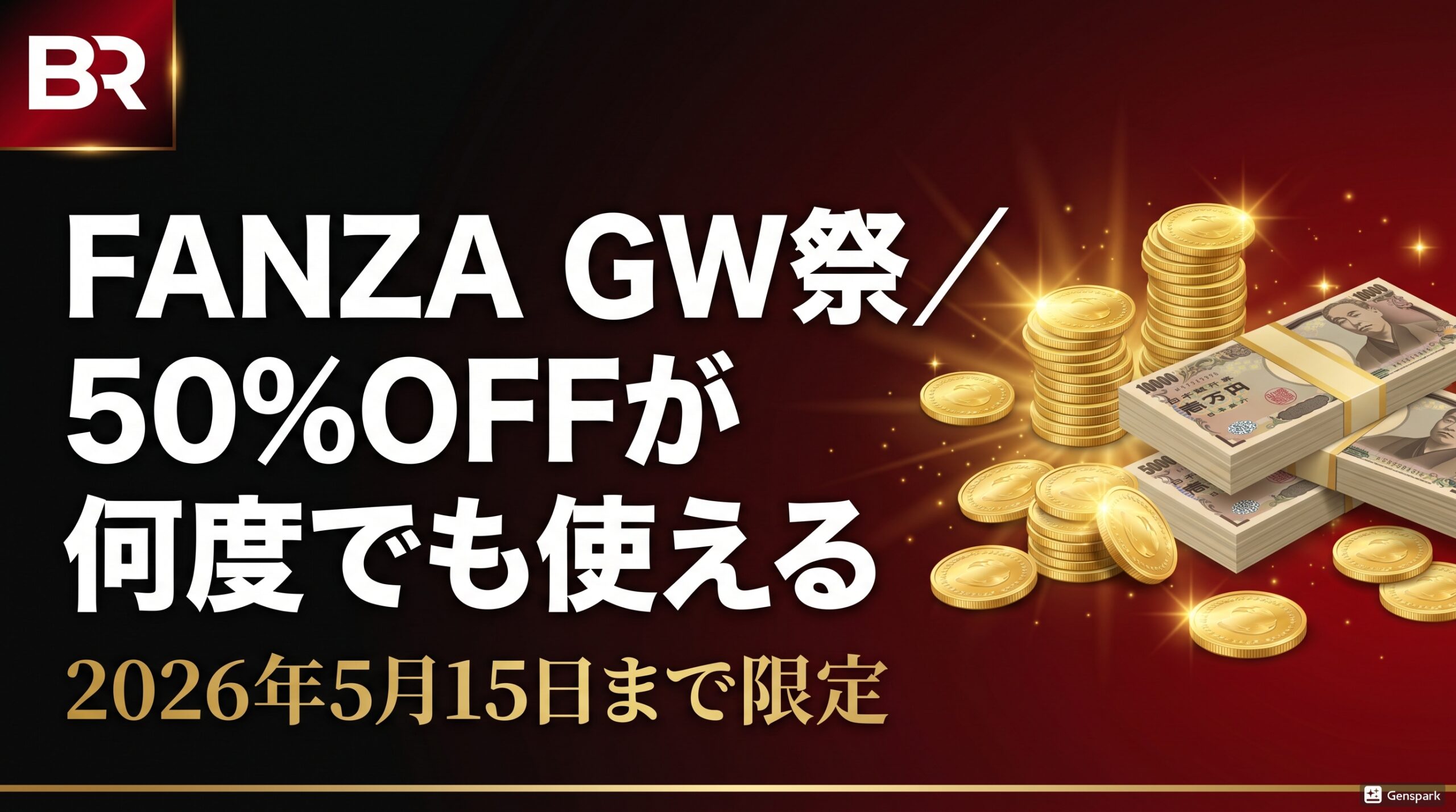 FANZA ゴールデンウィーク大感謝祭2026 完全攻略